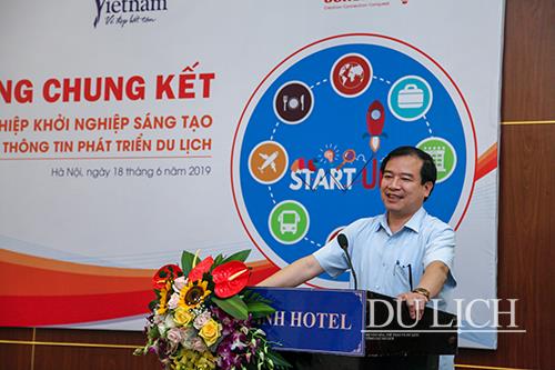 Phó Tổng cục trưởng TCDL Hà Văn Siêu phát biểu tại vòng chung kết cuộc thi
